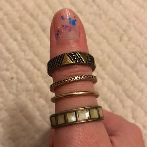 BOGO Stackable Gold Rings